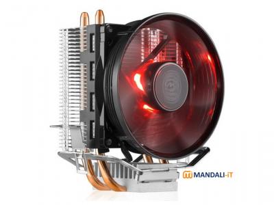 Cooler Master RR-T2V1-20FR CPU Cooler For Intel 775 115X AMD AM4 T20 CPU Radiator CPU Cooling LED Fan