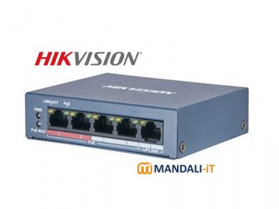 HIKVISION 4 Port POE Switch, DS-3E0105P-E/M