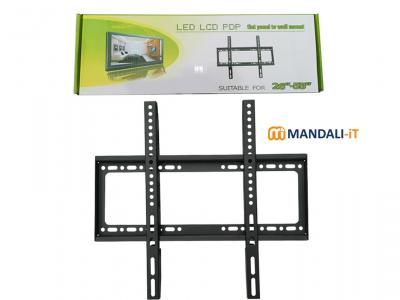 Universal TV Wall Mount Bracket Fixed Flat Panel TV Frame for 26 to 63 Inch LCD LED Monitor Flat Panel