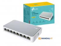 TP-LINK TL-SF1008D 8-Port 10/100Mbps Desktop Switch