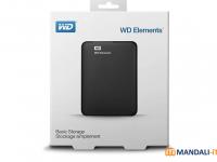 WD Elements Portable HDD/SSD External Case with USB 3